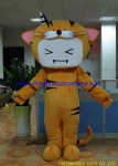 Cat character mascot costume