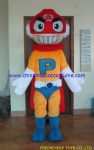 Super hero character mascot costume