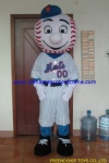 Mr Met character mascot costume