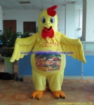 Chicken character mascot costume